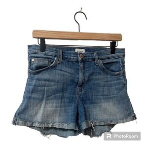 Hudson Valeri Cut Off Cuff Shorts